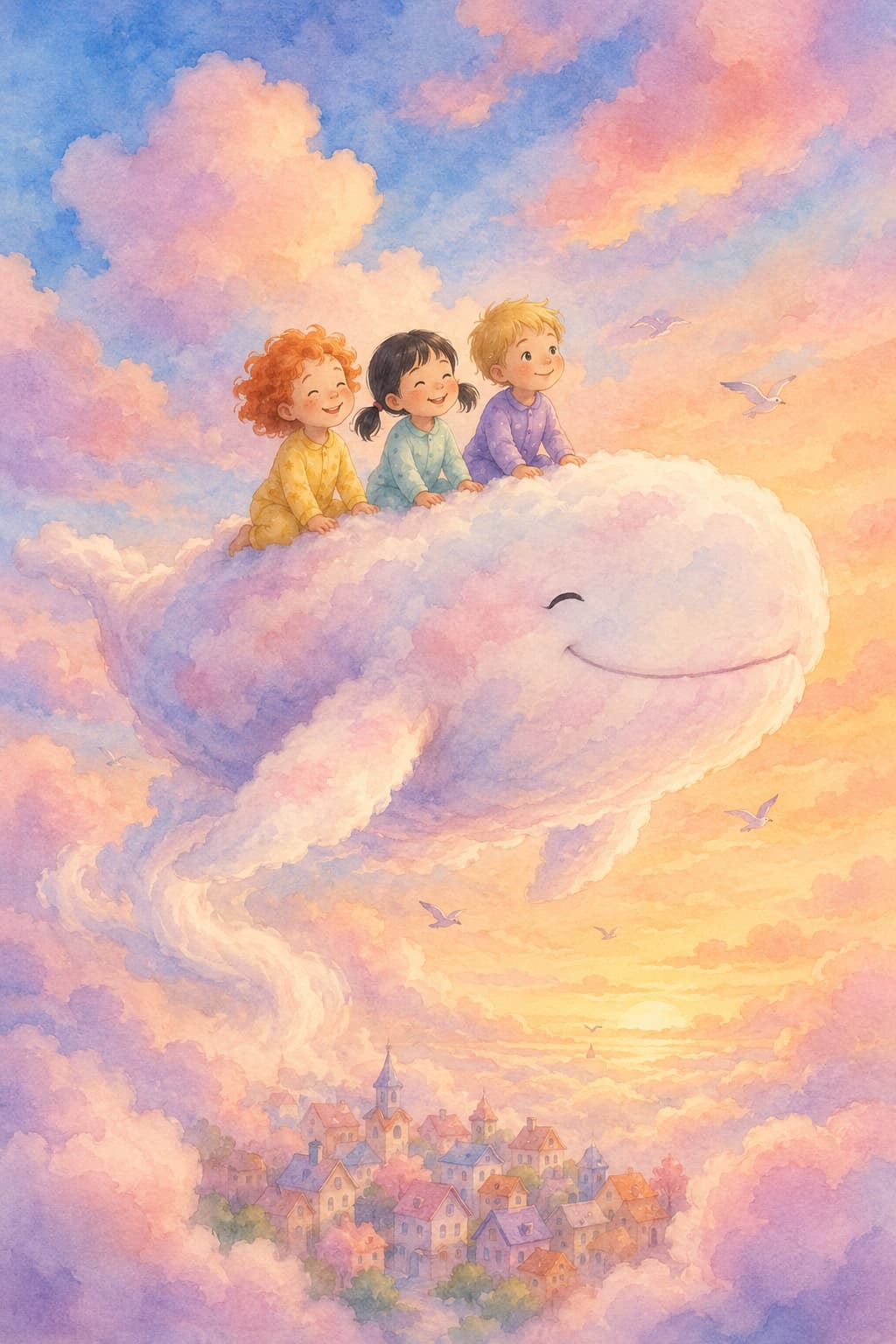 Portada de «La Ballena de las Nubes»